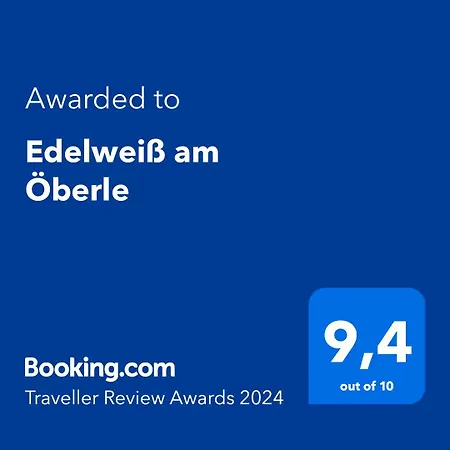 Kro Edelweiss Am Oeberle Au (Vorarlberg)